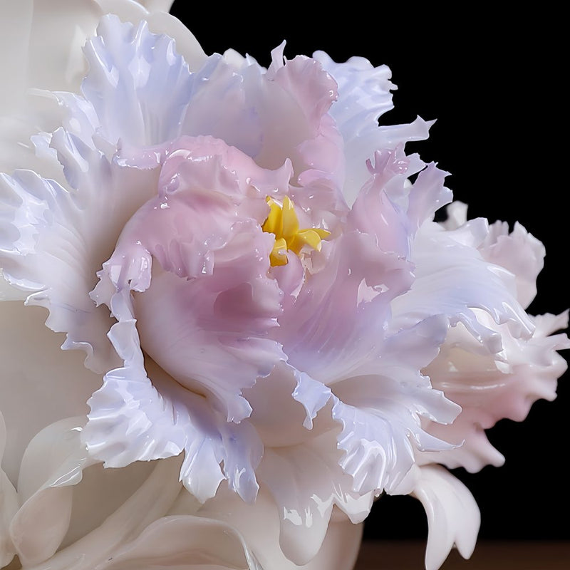 Intangible Cultural Heritage Hand-Pinched Flower Vase - KA-50-26