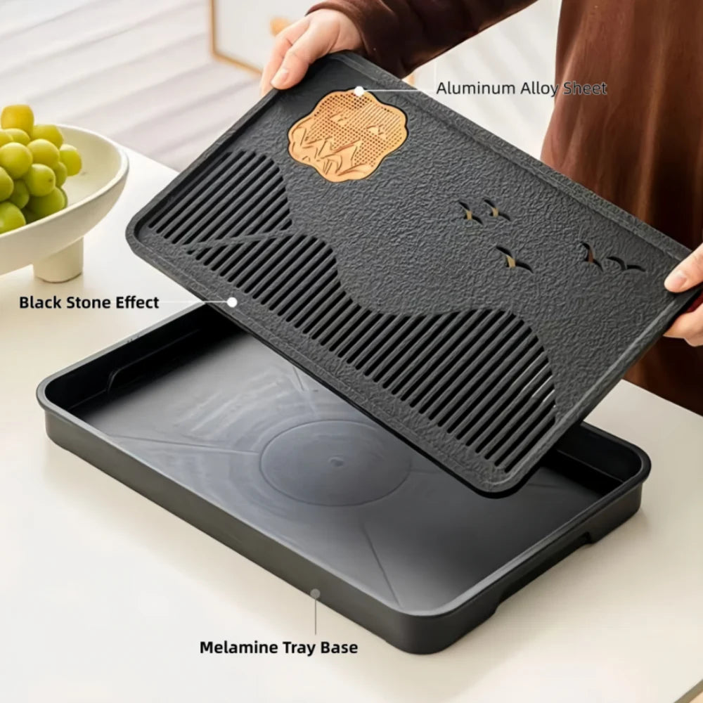 Customizable Black Glazed Kungfu Tea Set - Home & Gift Box Set