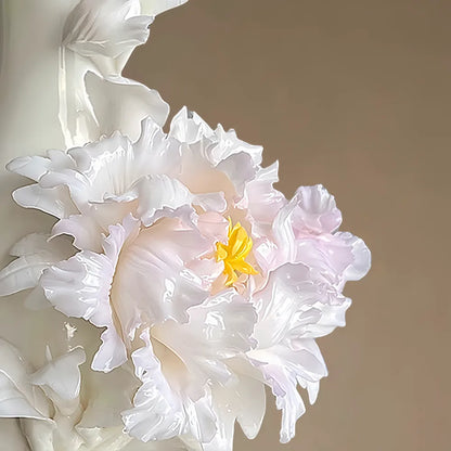 Intangible Cultural Heritage Handmade Peony Vase