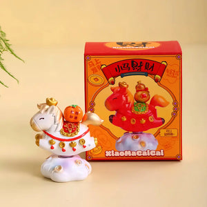 Tang Sancai Spinning Horse – Tea Table Figurine