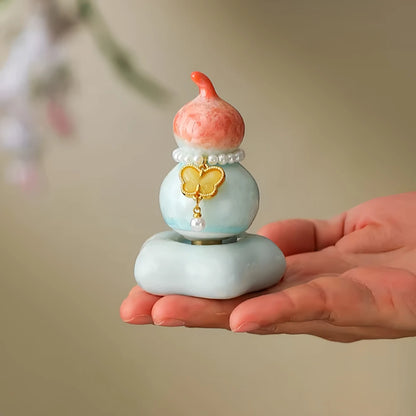 Jingdezhen Crystal Glaze Lucky Gourd