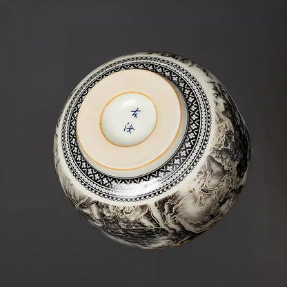 Crackle Glaze Tea Cup — Handmade Chinese Ceramic, One of a Kind