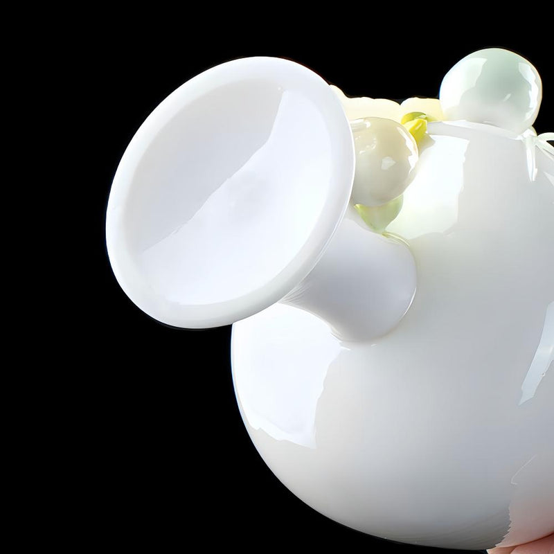 Intangible Cultural Heritage Hand-Pinched Flower Mug - A-25